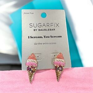 Sugarfix by Baublebar Ice Cream Cone Earrings